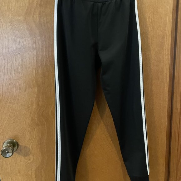 EUC Adidas Tiro 19 Training Pants Girls Black/White Size Large 14 Soccer Joggers - Picture 3 of 6